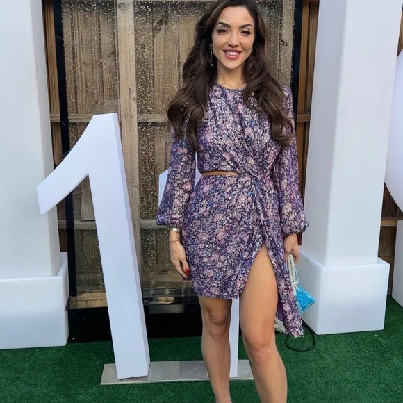 Maje | Dresses | Maje Purple Floral Long Sleeve Dress | Poshmark Maje | Dresses | Maje Purple Floral Long Sleeve Dress | Poshmark